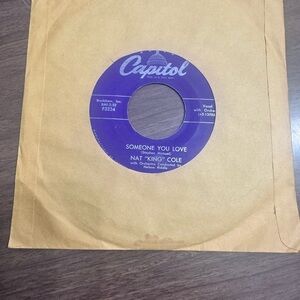 *3 for$15*‎ Nat King Cole Capitol 45 RPM Record Vinyl